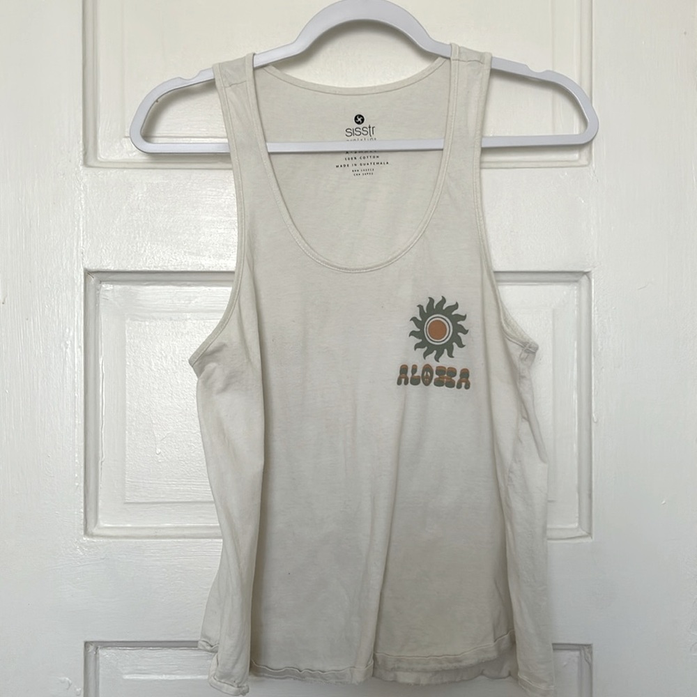 Sisstr evolution Aloha tank top